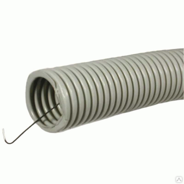 Труба гофрированная ПВХ с протяжкой 25мм DKC, цена в Новосибирске от ...