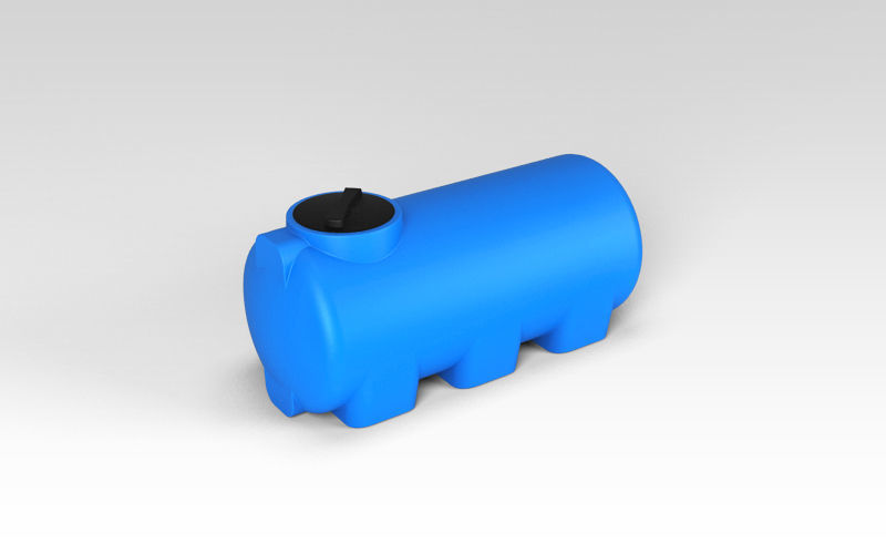 Пластиковая бочка для перевозки воды и ГСМ 500 литров