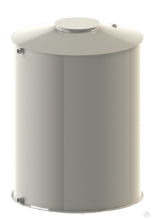 Емкость вертикально-цилиндрическая, для питьевой воды 5 куб.м 