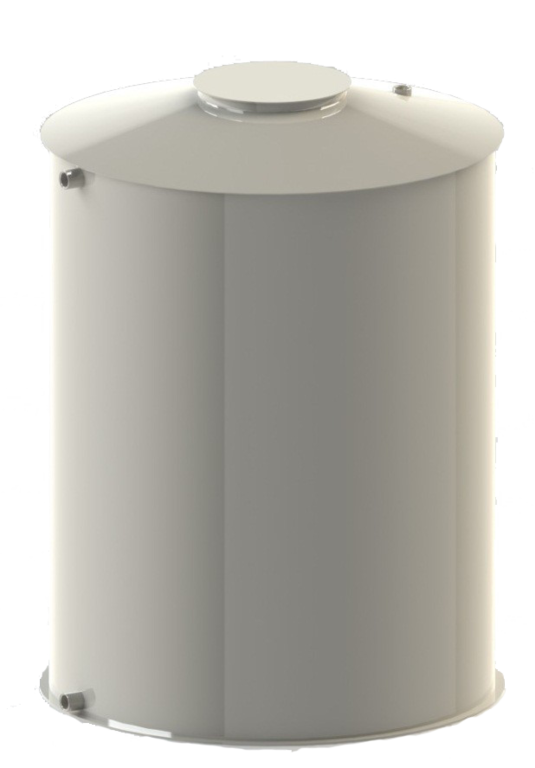 Емкость вертикально-цилиндрическая, для питьевой воды 1,7 куб.м.