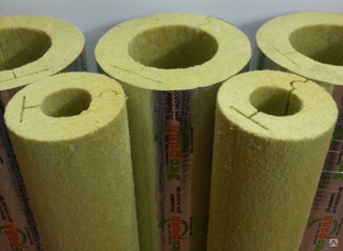 Цилиндр теплоизоляция для труб, толщина стенки 40 мм внутренний диаметр 76 мм 