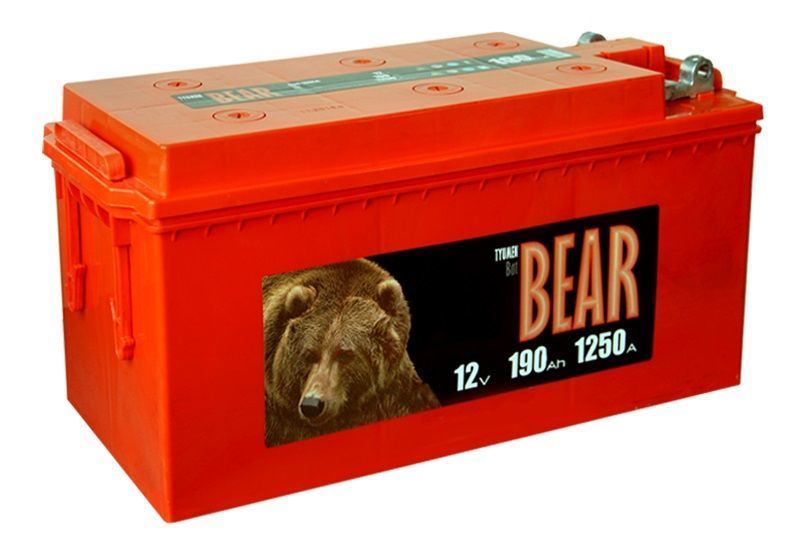 Аккумулятор Медведь BatBEAR Ca+ 190 Ач 1250 А прям. пол.