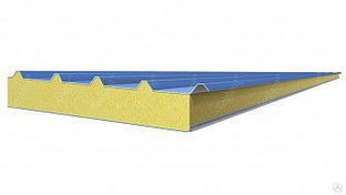 Стеновая сэндвич-панель ПСБ Teplant-Concept 1000/1190мм*14000мм*120мм