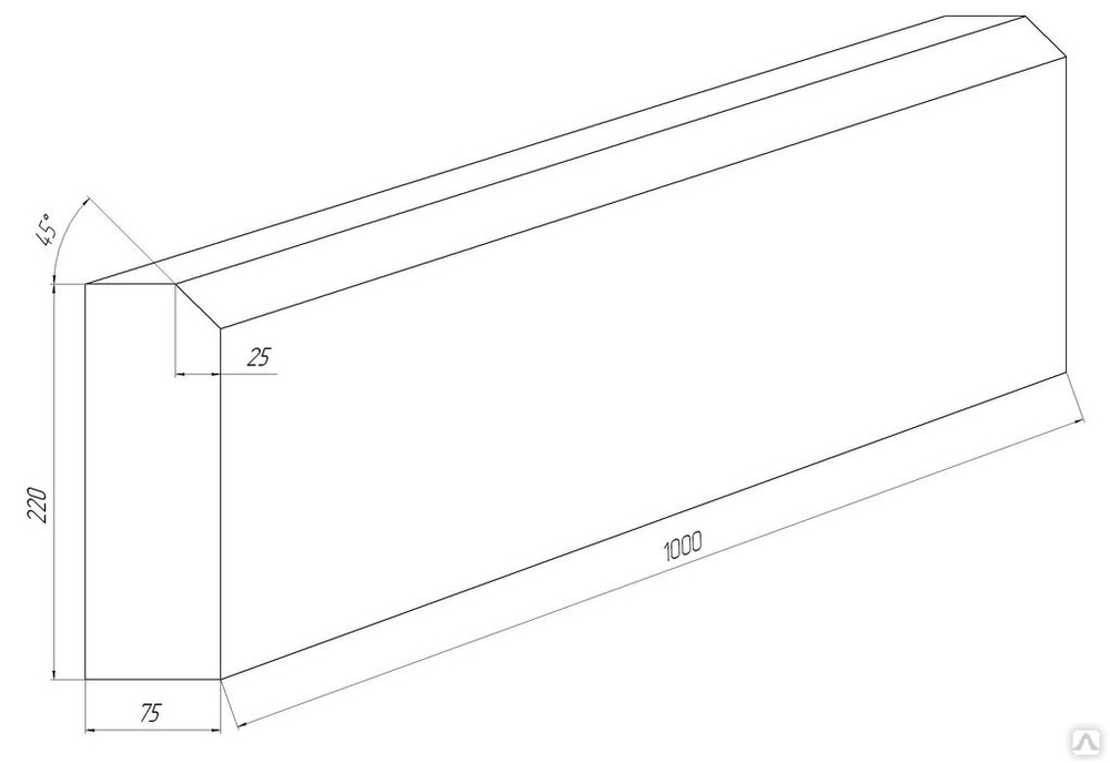 1000 220. Бордюр 1000*220*75. Форма для бордюра тротуарного (1000*220*75) мм. Бордюр 1000 200 80 чертеж. Бордюр 600х200х1000 чертёж.