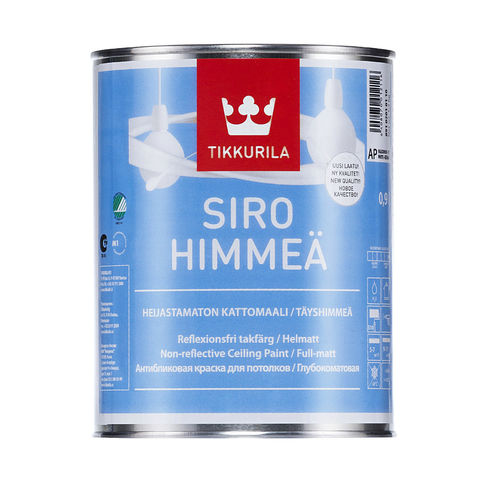 Краска для потолка Tikkurila SIRO HIMMEA