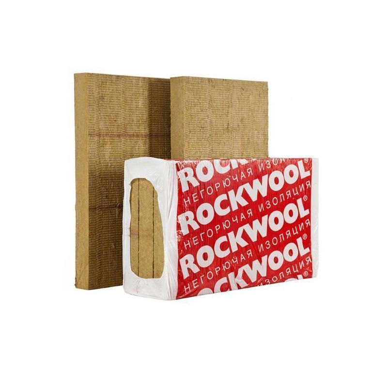 Утеплитель rockwool фасад баттс оптима (1200*600*50 мм) (5 шт./уп. = 3,6м2. = 0,18 м.куб.) п-120 Rockwool