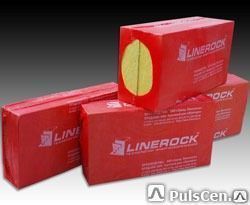 Утеплитель базальтовый Лайнрок (Linerock) Лайт Эффект, 30 кг/м3, смешанный