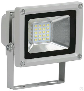 Прожектор СДО 05-10 светодиодный серый SMD IP65 IEK арт. LPDO501-10-K03 