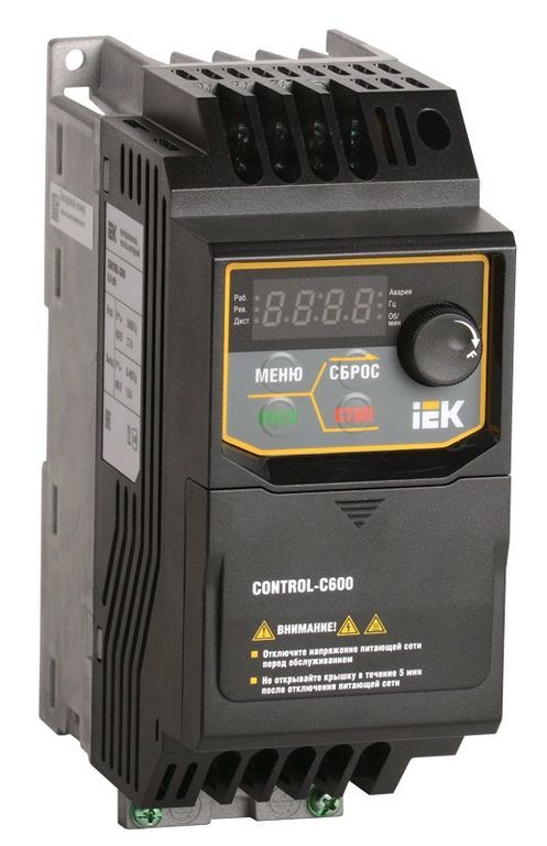 Преобразователь частоты CONTROL-C600 380В, 3Ф 0,40 kW IEK