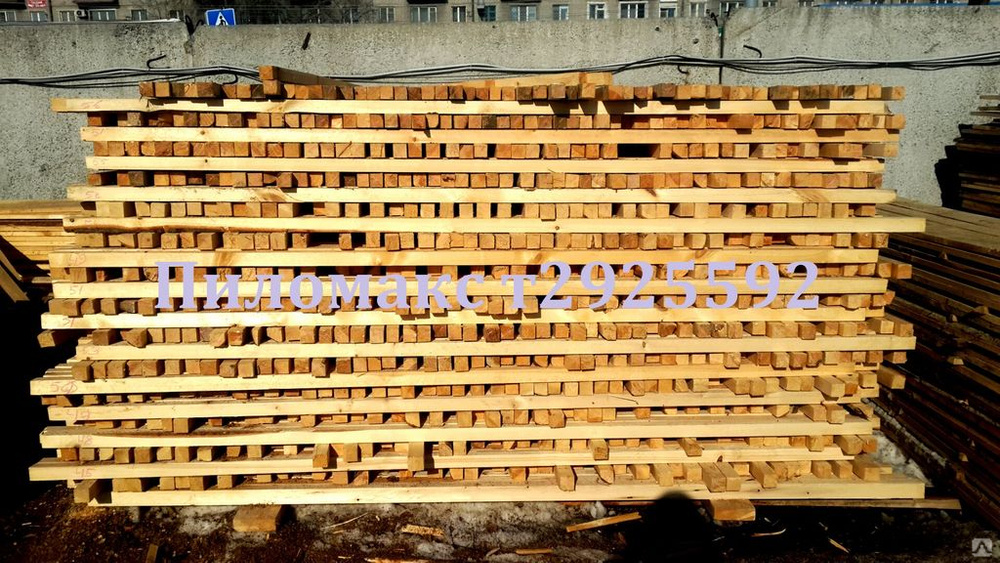 Брусок обрезной 50*50 3 м купить за 50 руб./м в Новосибирске от ...