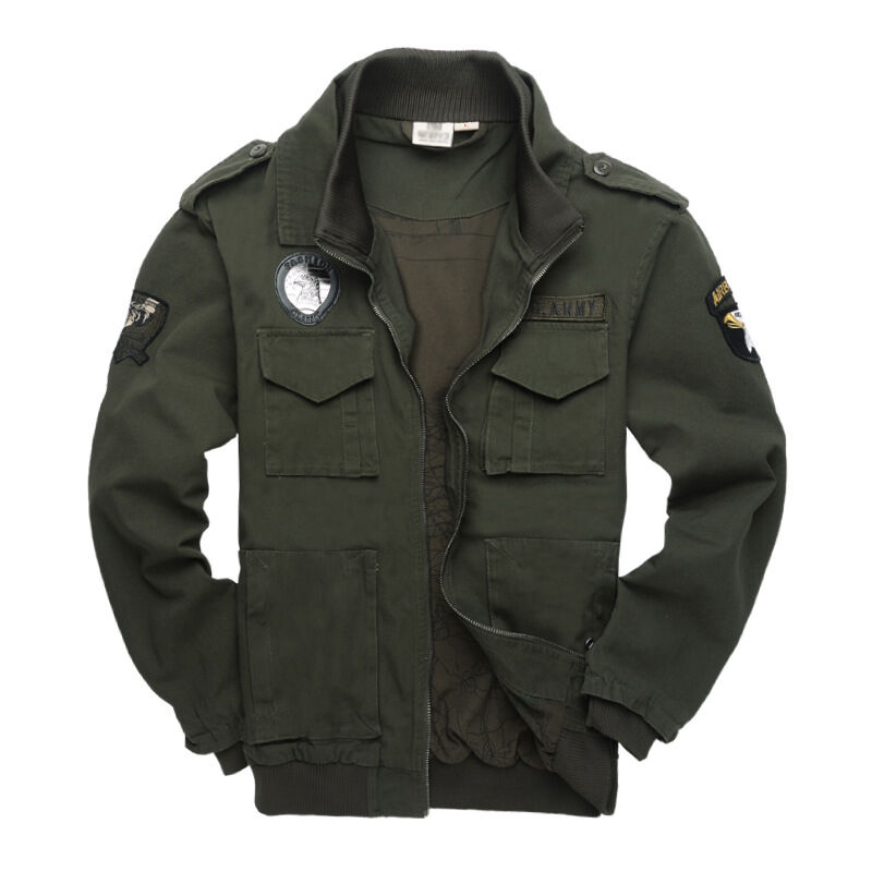 Куртка легкая мужская в стиле милитари 336 #6