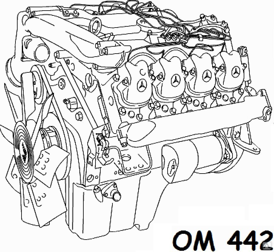 Двигатель Ом 442 Купить