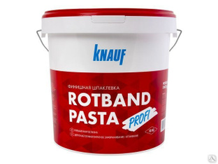 Шпаклевка готовая финишная Ротбанд Паста Профи 18 кг ведро KNAUF 1/33 