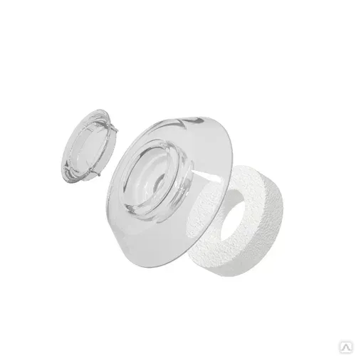 Термошайба серебро металлическая малая, УТ-00010556
