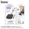 Переходник HOCO HB31 4в1(Type-C to USB2.0*4) 0.2м чёрный