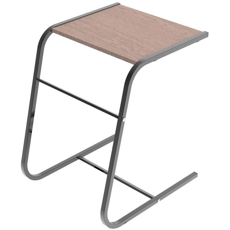 Стол для ноутбука СЛКС-6 раскладной (ясень шимо темный/черный, металл) NoName
