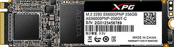 Накопитель SSD A-DATA PCI-E x4 256Gb ASX6000PNP-256GT-C XPG SX6000 Pro M.2 2280