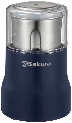 Кофемолка Sakura SA-6176BL, 150 Вт SA-6176BL 150 Вт