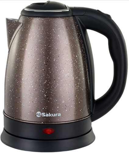 Чайник электрический Sakura SA-2134DBR, 1.8 л, коричневый SA-2134DBR 1.8 л коричневый