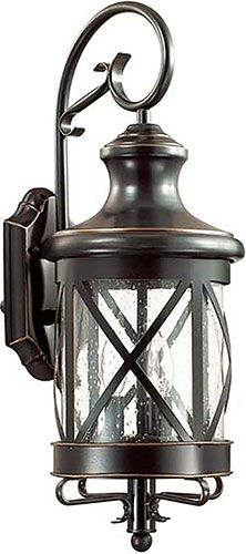 Уличный настенный светильник Odeon Light NATURE, черный/золотая патина (4045/3W) NATURE черный/золотая патина (4045/3W)