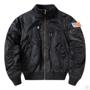 Куртка мужская утепленная тактическая лётная в стиле милитари (зима, осень) MA1 726А #1