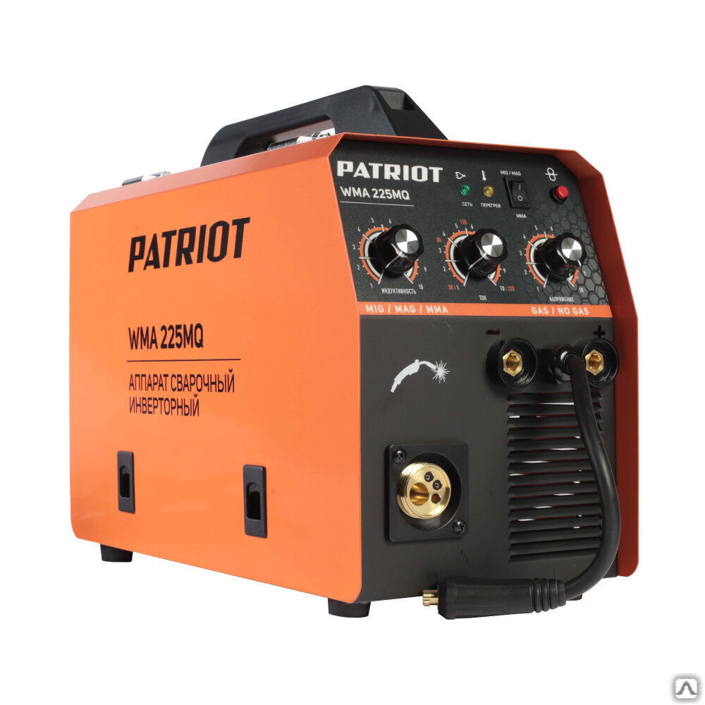 Полуавтомат сварочный инверторный PATRIOT WMA 225 MQ 6