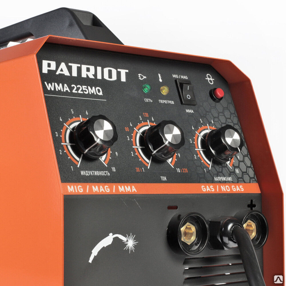 Полуавтомат сварочный инверторный PATRIOT WMA 225 MQ 9