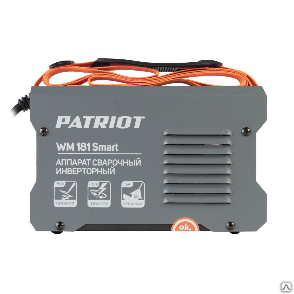 Аппарат сварочный инверторный PATRIOT WM 181 Smart 5