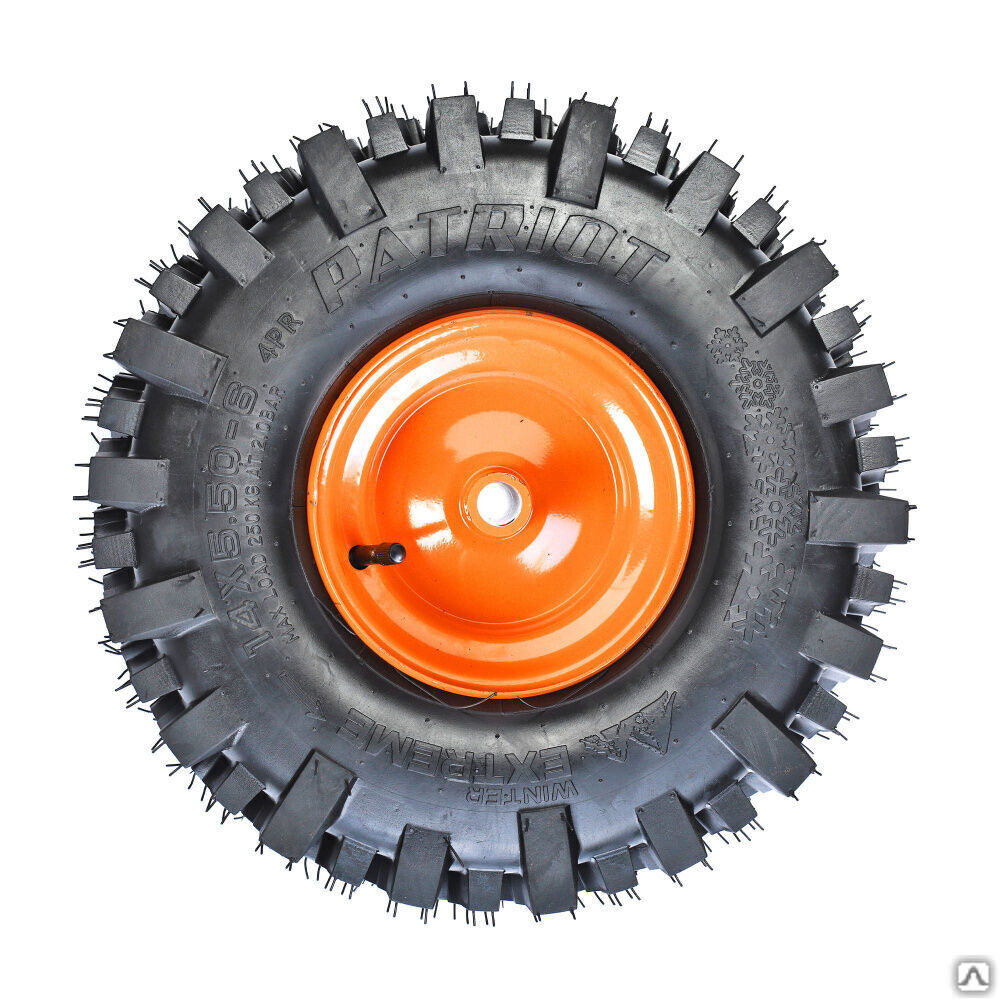 Колесо левое пневматическое с диском PATRIOT 14x5,50-6 Winter Extreme 1
