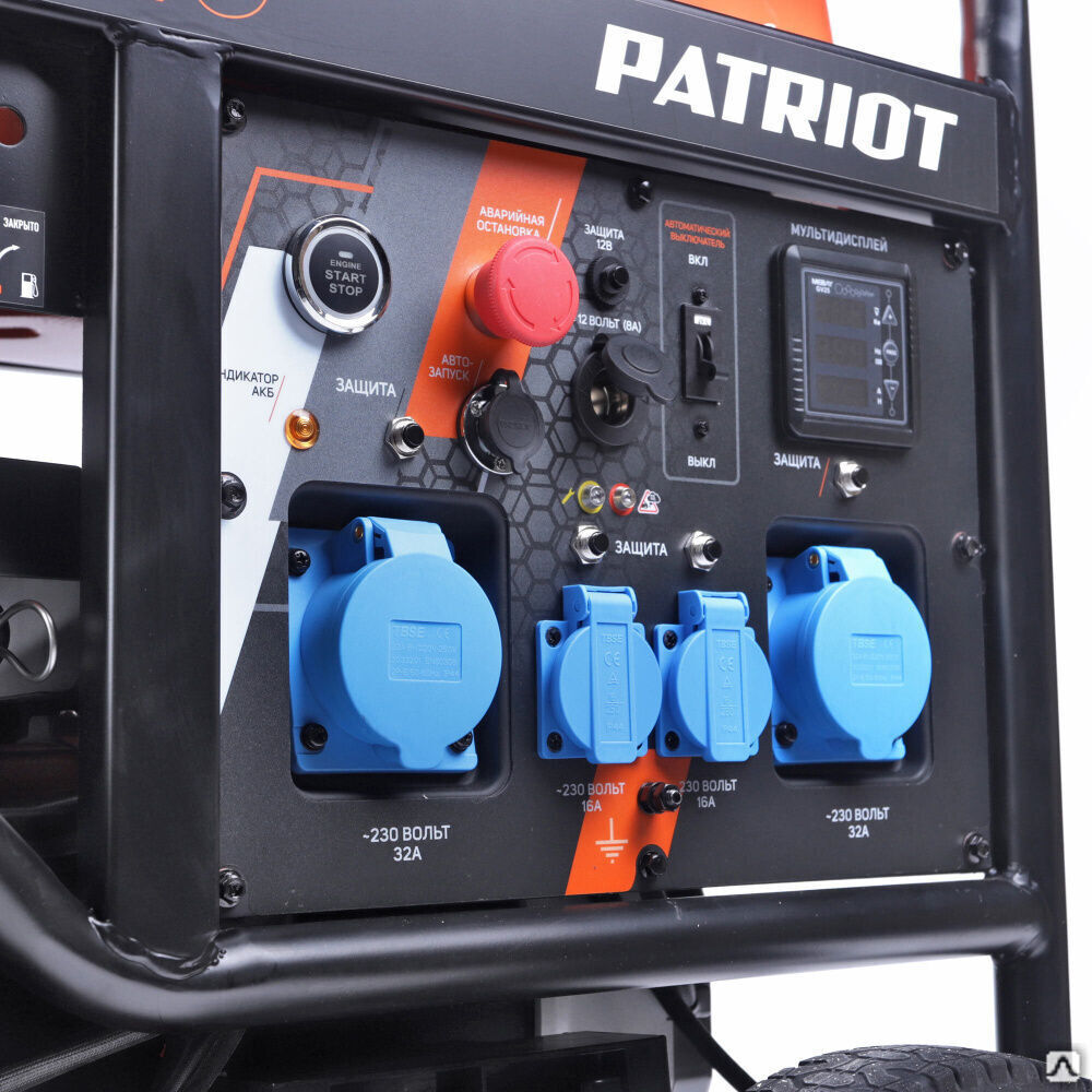 Генератор бензиновый PATRIOT GRA 12000AWS 9
