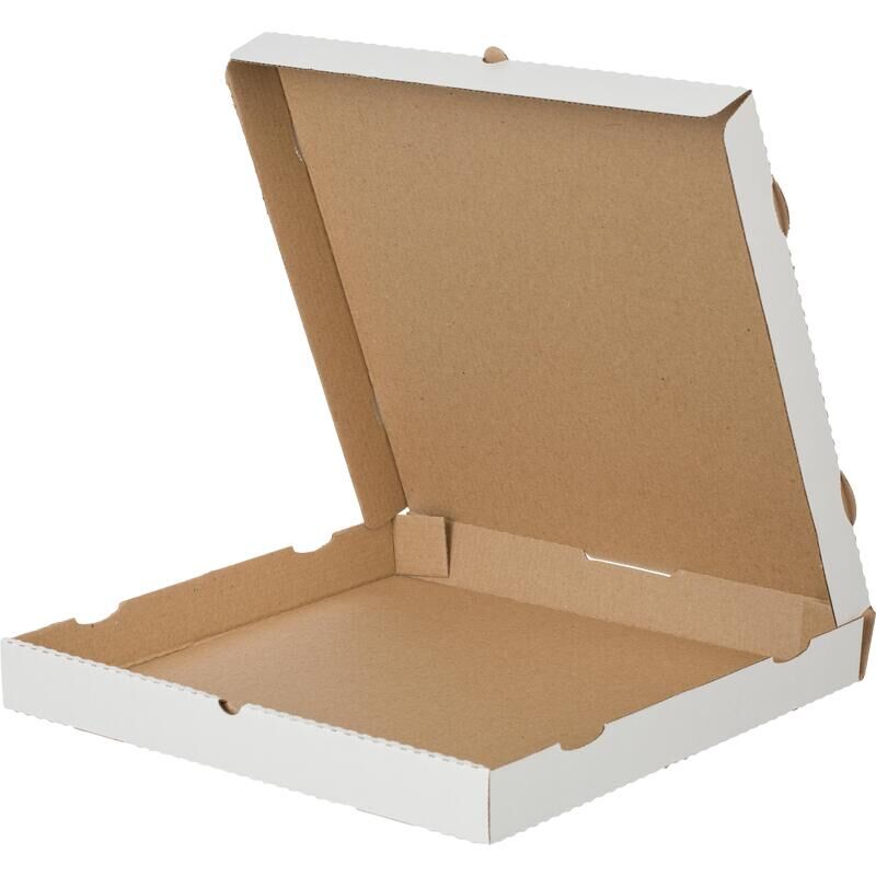 Коробка для пиццы 360х360х40 мм Т-22 белая (50 штук в упаковке) NoName