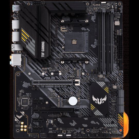 Материнская плата ASUS TUF GAMING B550-PLUS Soc-AM4 AMD B550 4xDDR4 ATX AC'97 8ch(7.1) 2.5Gg RAID+HDMI+DP