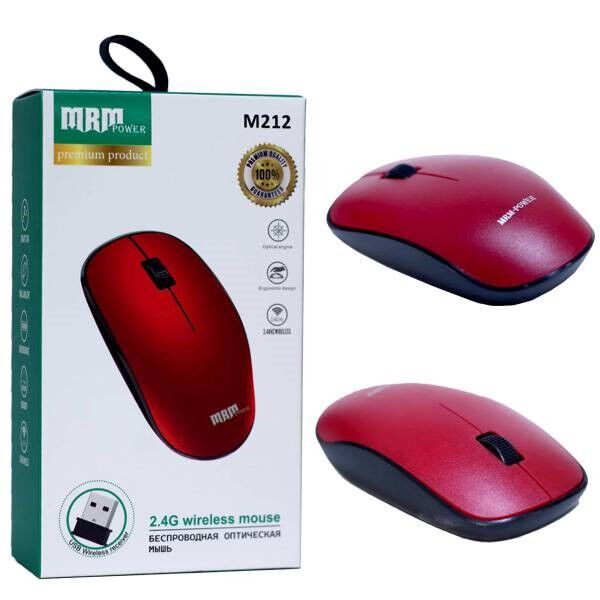 Мышь беспроводная Mrm-Power M212 Red