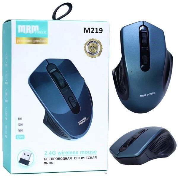 Мышь беспроводная Mrm-Power M219 blue