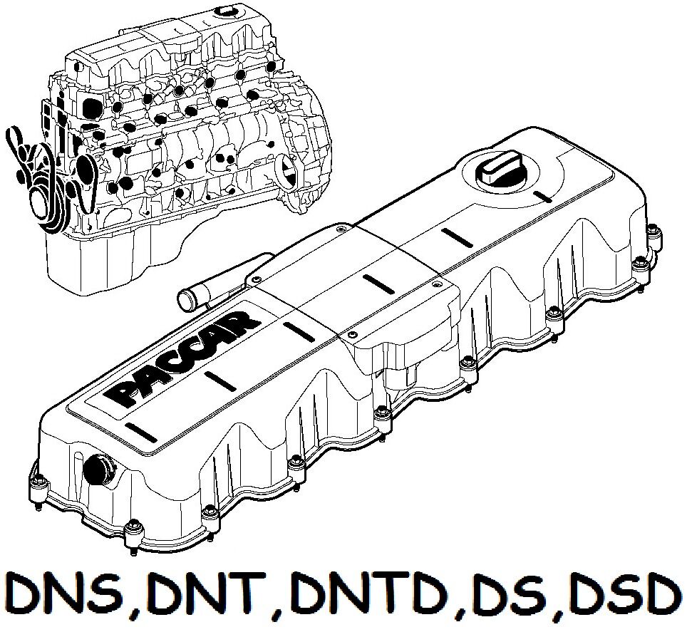 Двигатель ДАФ DNS620