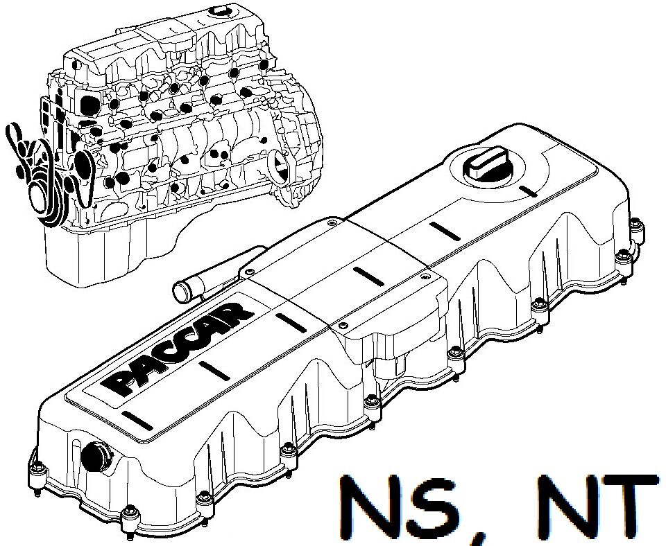 Двигатель ДАФ NS, NТ