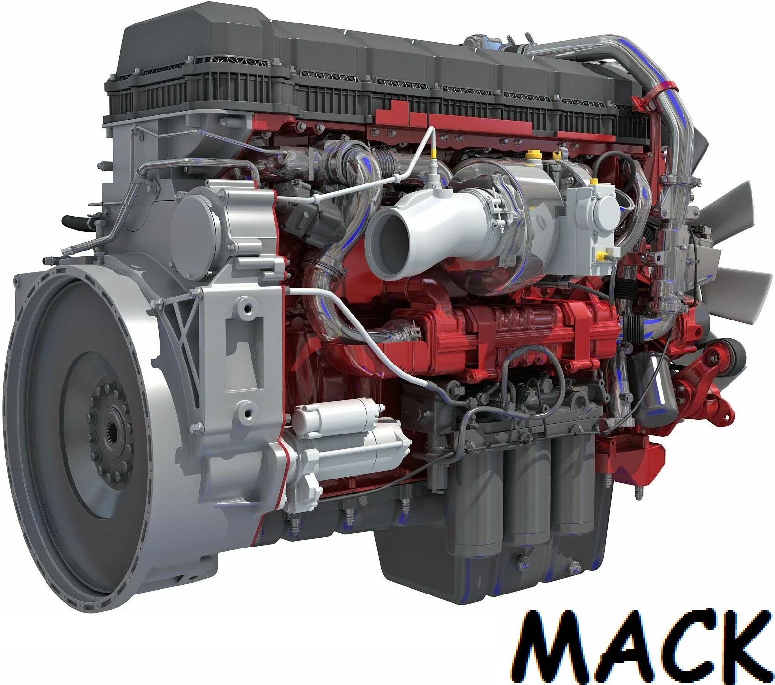 Двигатель Рено Магнум Мак, Mack E.Tech Magnum Euro 1, 2 1996 - 2000