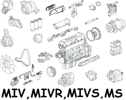 Двигатель, Рено MIV Euro 0,1