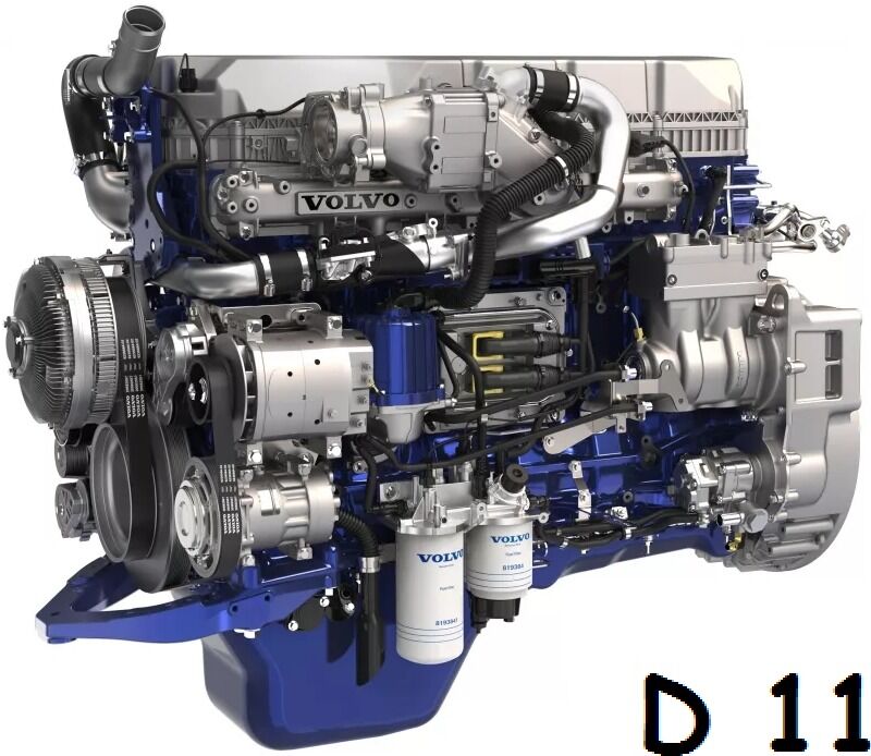 Двигатель D11A Вольво ФМ 2005-2020 Euro 3