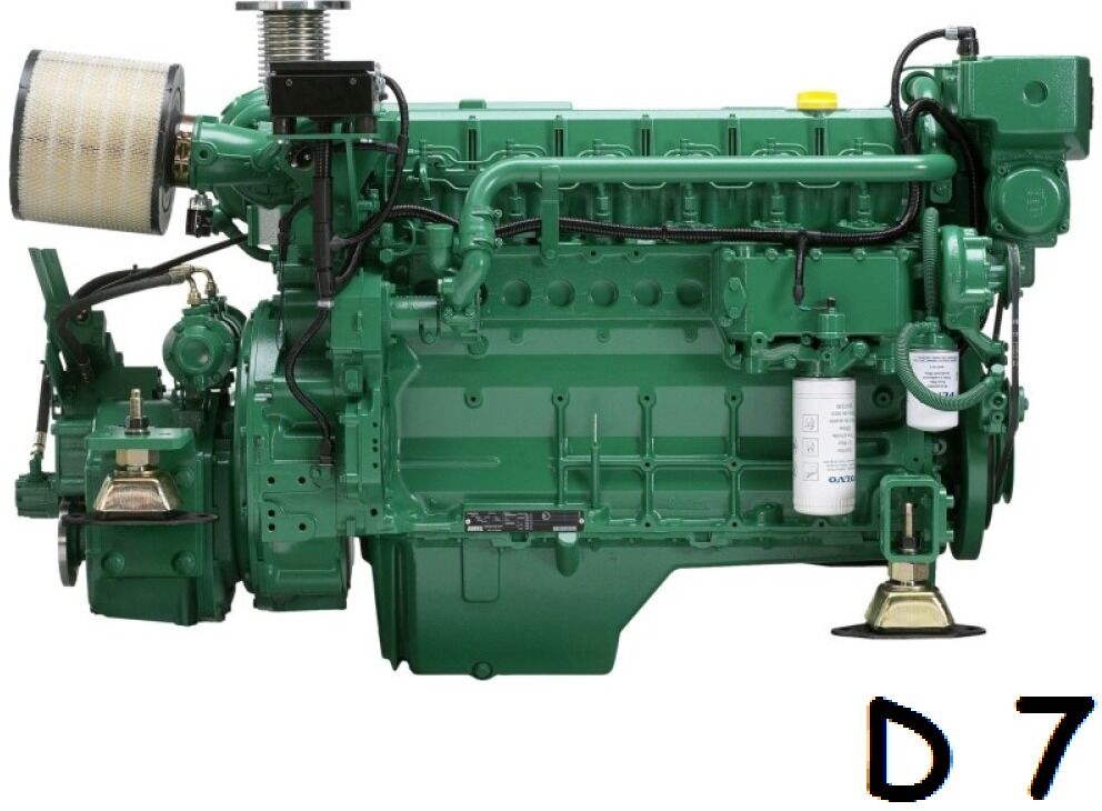 Двигатель Вольво D7C 1998-2002 Euro 2