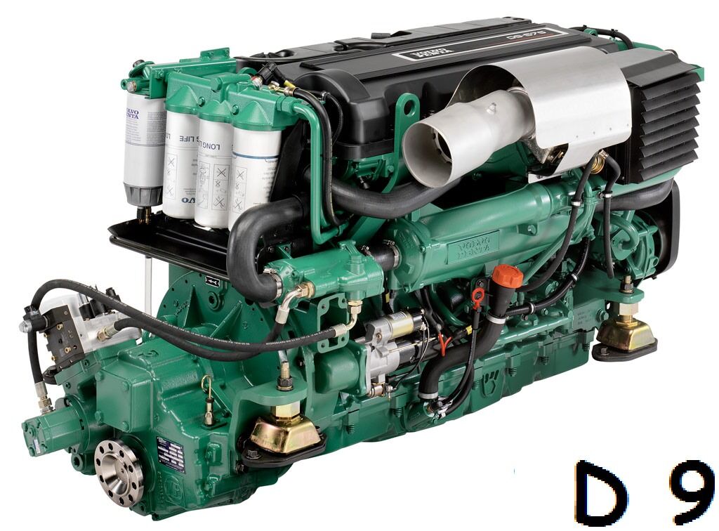 Двигатель Вольво Пента D9B360 1999-2011 Euro 4