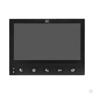 ST-M207/7 Черный.Монитор цветного видеодомофона 7’’ Разрешение: 1024*600, Поддерживаемые стандарты в Space Technology 