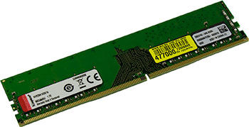 Оперативная память Kingston DDR4 16Gb 2666MHz KVR26N19S8/16 VALUERAM RTL PC4-21300 CL19 DIMM 288-pin 1.2В single