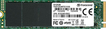 Накопитель SSD Transcend PCI-E x4 512Gb TS512GMTE110S M.2 2280