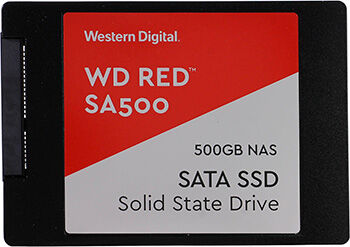 Накопитель SSD Western Digital 2.5" Red SA500 500 Гб SATA III WDS500G1R0A