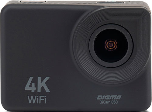 Экшн-камера Digma DiCam 850, черный DiCam 850 черный