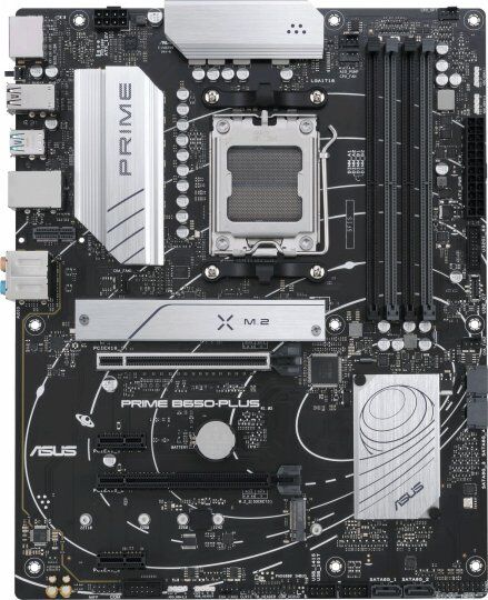 Материнская плата ASUS PRIME B650-PLUS SocketAM5 AMD B650 4xDDR5 ATX AC'97 8ch(7.1) 2.5Gg RAID+HDMI+DP