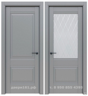 Porta Классико 42 Nardo Grey серая межкомнатная дверь Эльпорта. Производство Россия. #1
