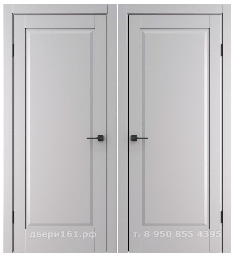 Porta 1 Nardo Grey серая межкомнатная дверь Эльпорта. Производство Россия.