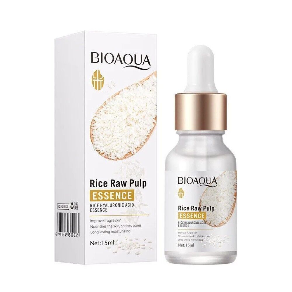 Сыворотка для лица с экстрактом риса BioAqua Rice Raw Pulp Essence